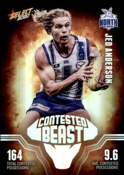 2020 Select Footy Stars - Contested Beasts #CB35 Jed Anderson Front